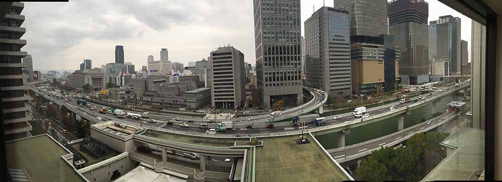 Vista de Osaka